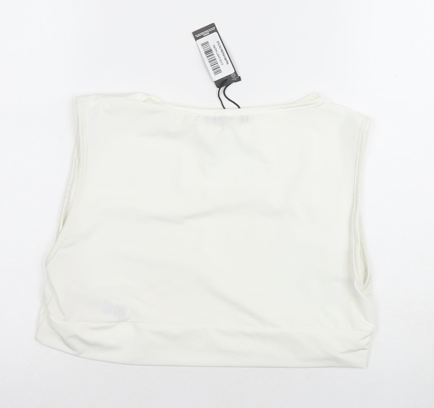 Womens UK Size 18 PRETTYLITTLETHING White Basic Blouse