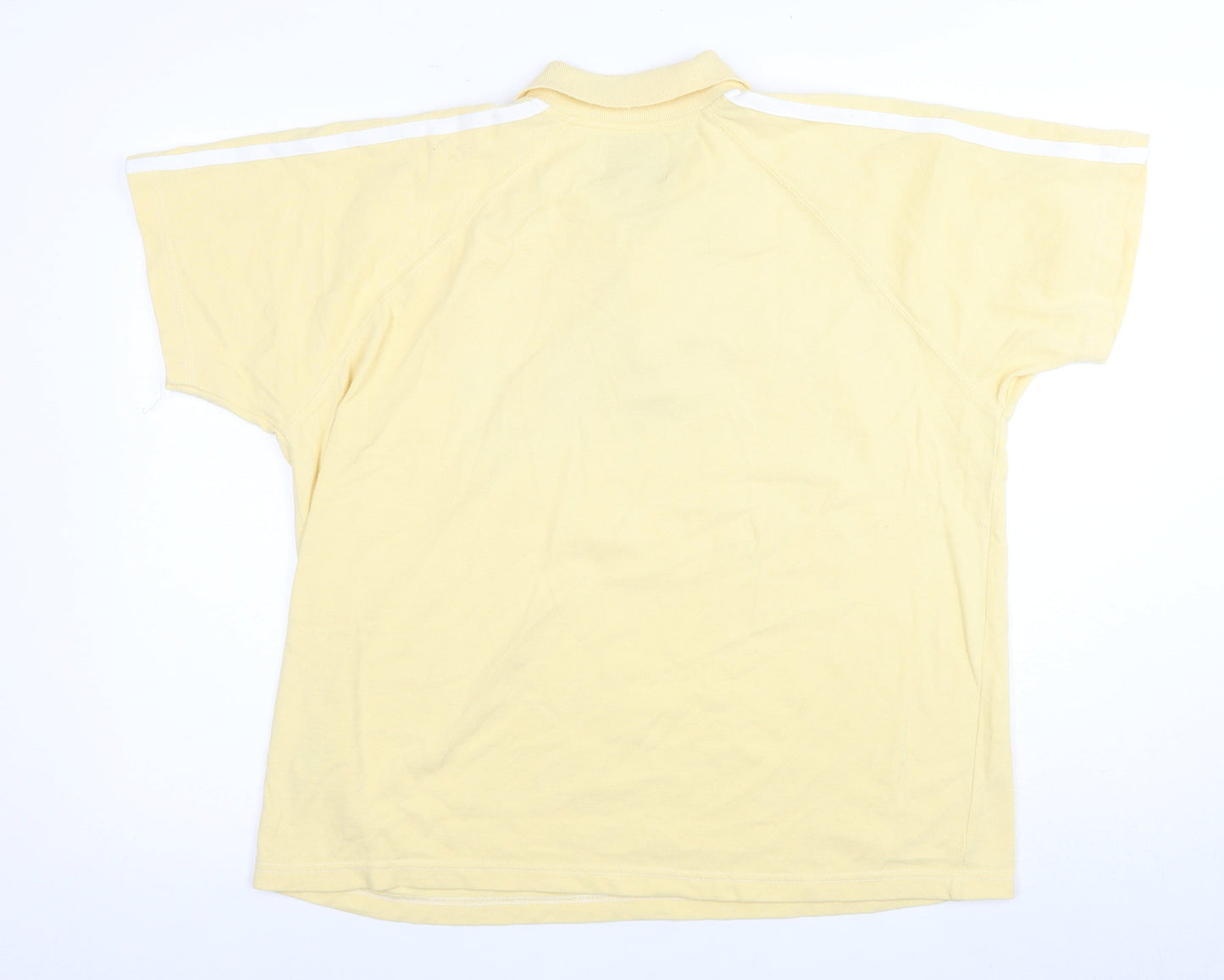 Everlast Men's Yellow Polo Shirt - Large, Short Sleeve