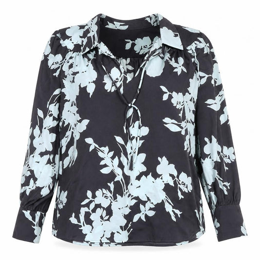 Womens UK Size 12 Marks and Spencer Black Basic Blouse
