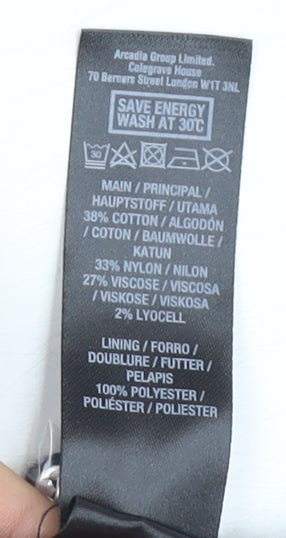 Dorothy Perkins Blue Lace Sheath Dress Size 20