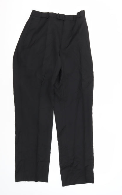 Austin Reed Men's Black Wool Dress Pants 34S