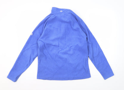 Craghoppers Women's Blue 1/2 Zip Fleece Jacket Size 8