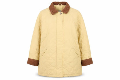 Womens UK Size 14 Rossetti Beige Quilted Coat