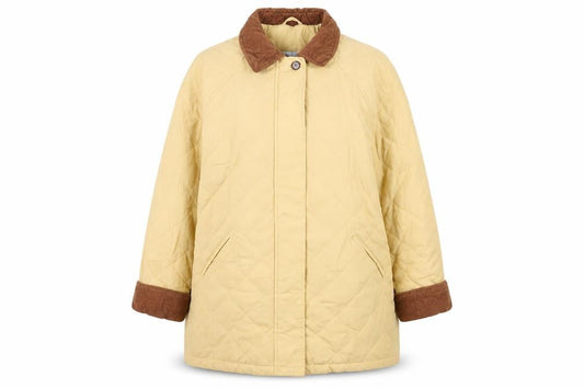 Womens UK Size 14 Rossetti Beige Quilted Coat