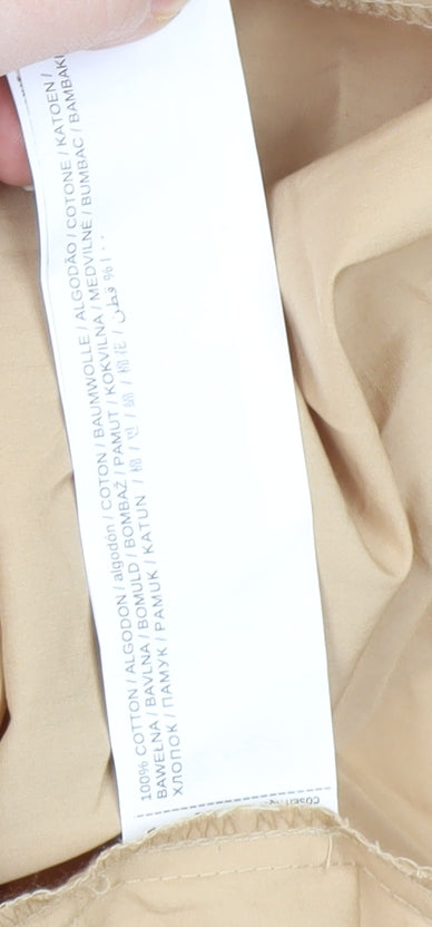 Violeta by MNG Women's Beige Trench Coat Size 16