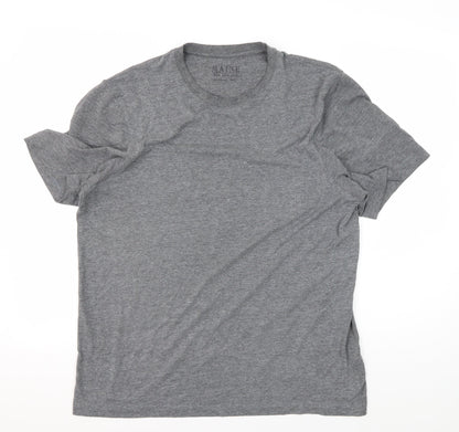 Maine New England Men's Grey S Cotton Blend T-Shirt