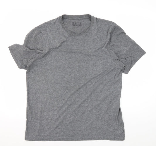 Maine New England Men's Grey S Cotton Blend T-Shirt