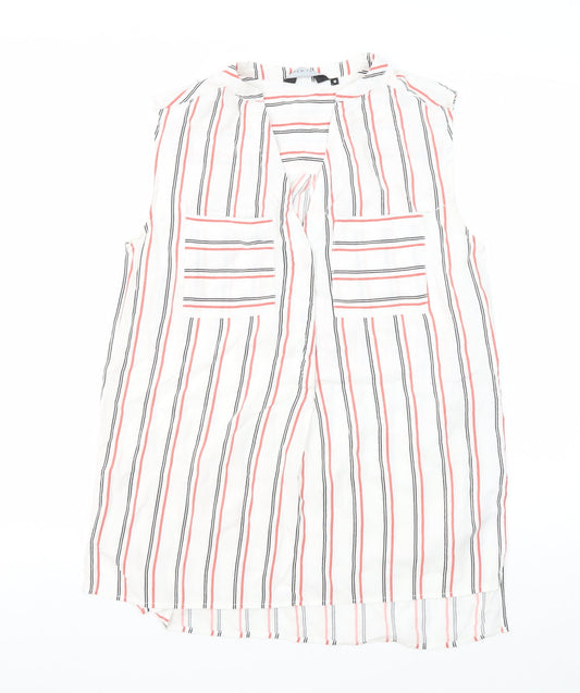 Womens UK Size 10 New Look Multicoloured Basic Blouse