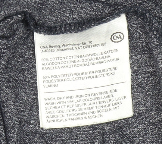 Mens UK Size 2XL C&A Grey  T-Shirt