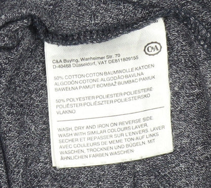 Mens UK Size 2XL C&A Grey  T-Shirt