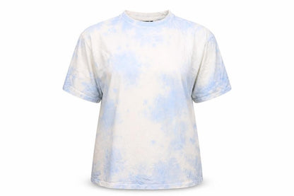 Front view of ASOS DESIGN Women's Multicoloured Tie-Dye T-Shirt, size 8