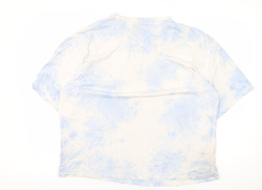 ASOS DESIGN Women's Multicoloured Tie-Dye T-Shirt Size 8