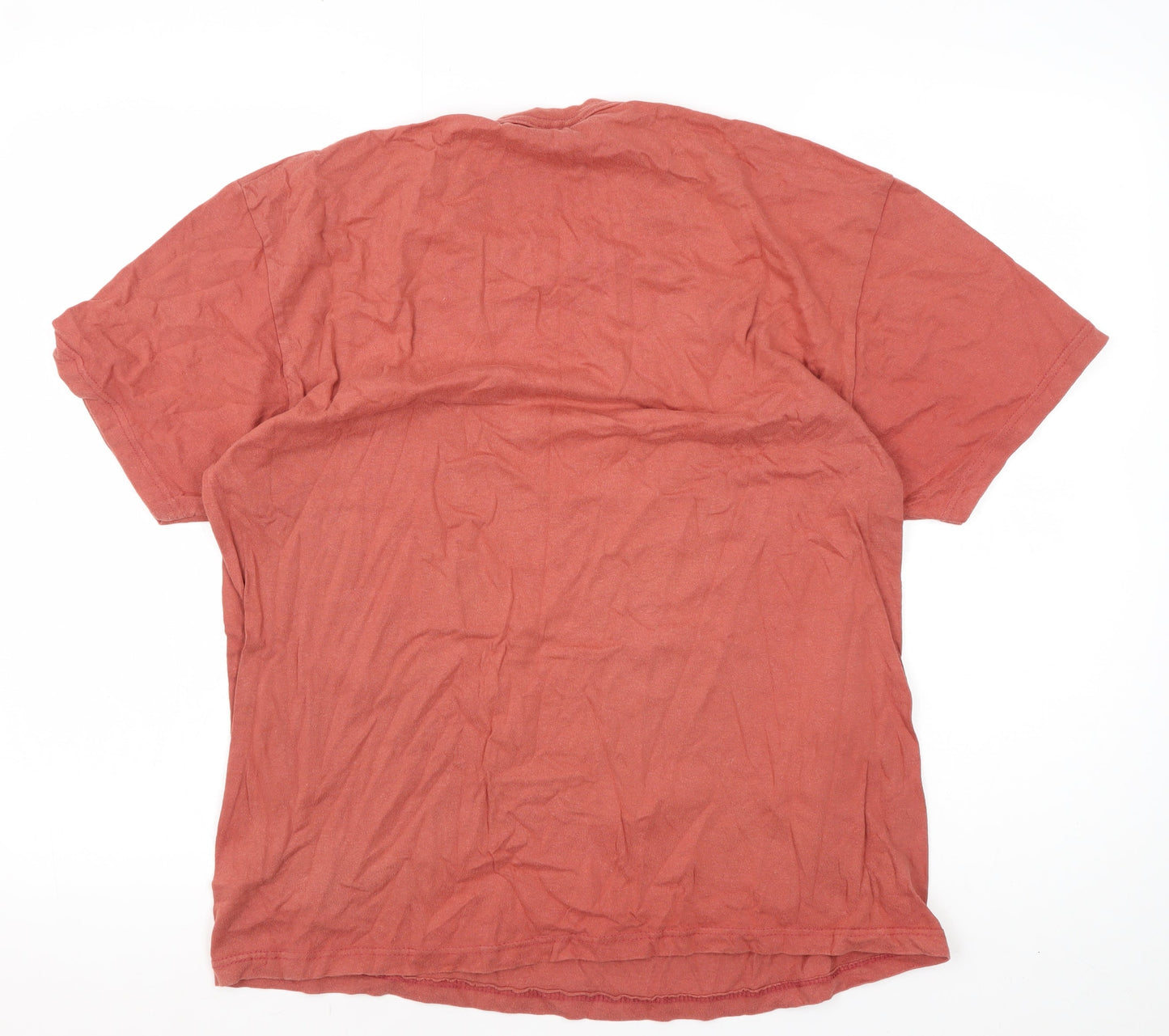 Adidas Men's Red Marathon T-Shirt, One Size, Graphic Print