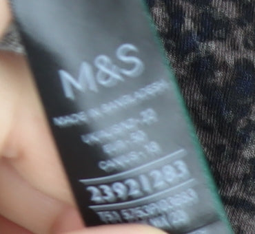 Marks and Spencer Women's Brown Animal Print T-Shirt