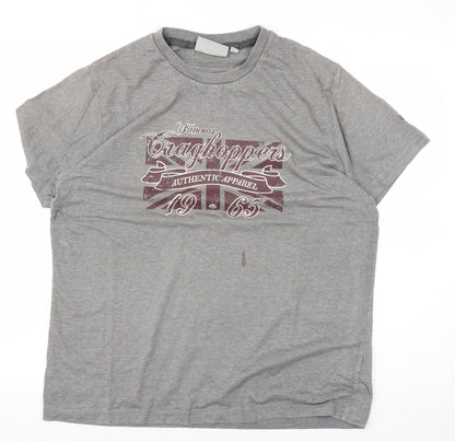 Mens UK Size M Craghoppers Grey  T-Shirt