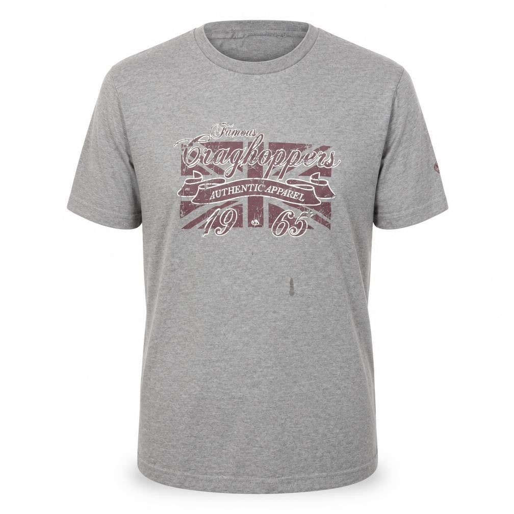 Mens UK Size M Craghoppers Grey  T-Shirt