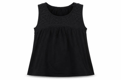 Womens UK Size 2XS Gap Black Basic Tank