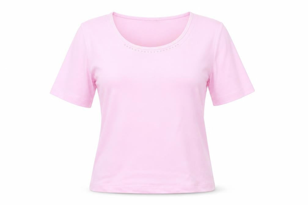 Womens UK Size 8 Rabe Pink Basic T-Shirt