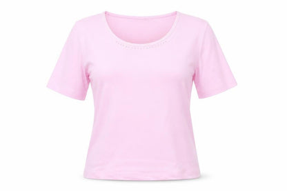 Womens UK Size 8 Rabe Pink Basic T-Shirt