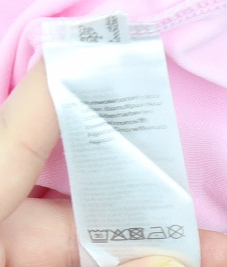 Womens UK Size 8 Rabe Pink Basic T-Shirt