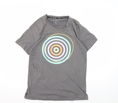 Threadbare Grey Graphic Medium Men's T-Shirt
