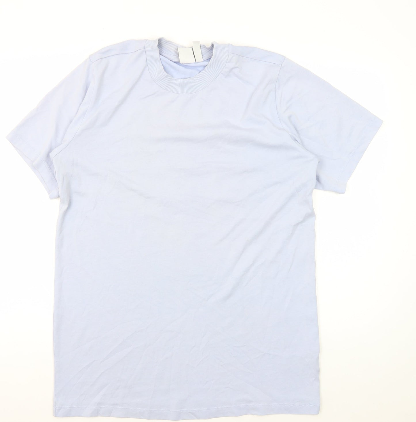 Womens UK Size L adidas Blue Basic T-Shirt