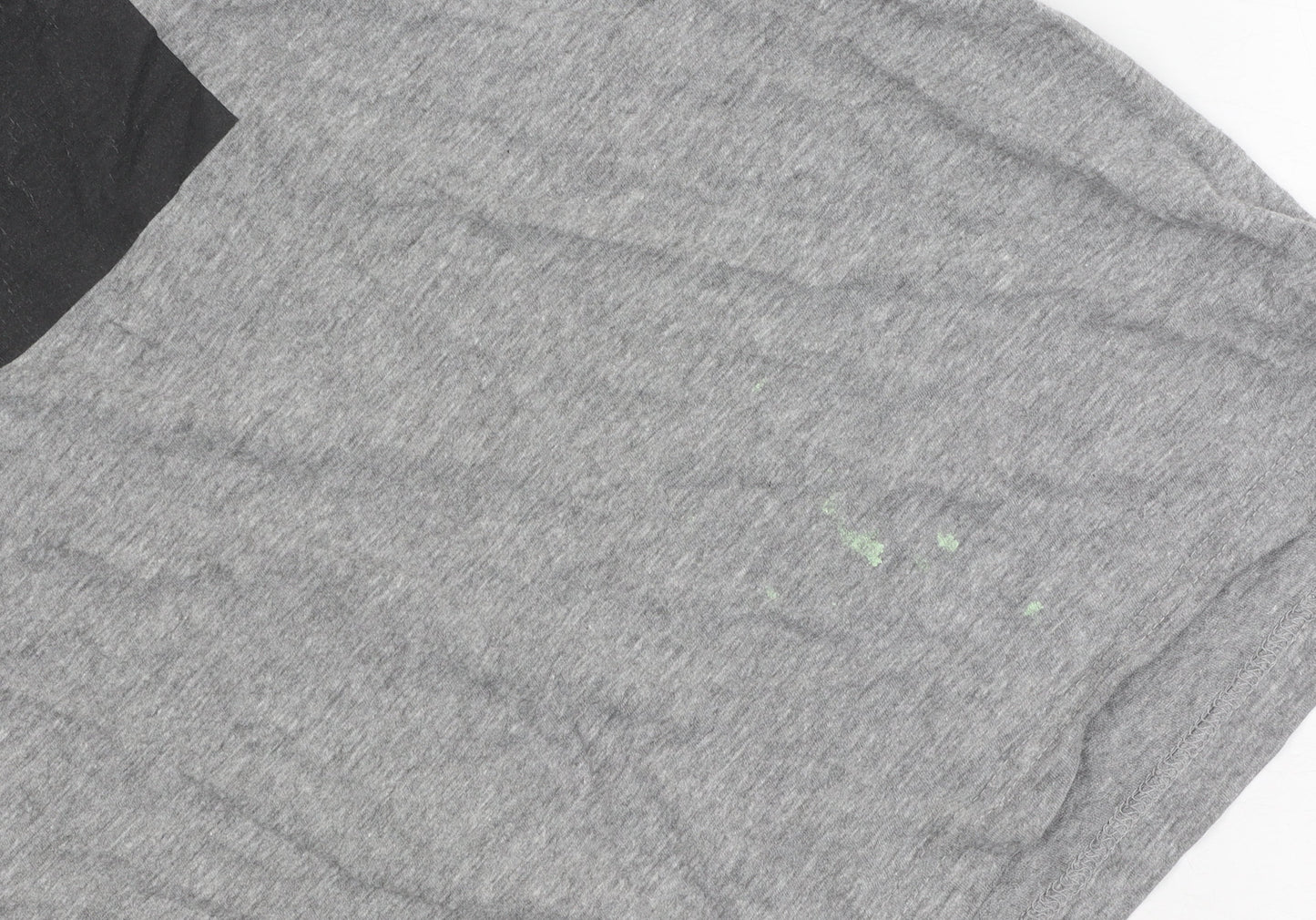Clique Men's Grey XL Logo T-Shirt, Crew Neck, Casual Wear