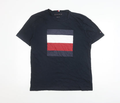 Tommy Hilfiger Men’s Navy Blue 2XL T-Shirt