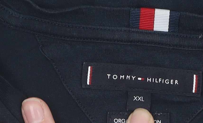Tommy Hilfiger Men’s Navy Blue 2XL T-Shirt
