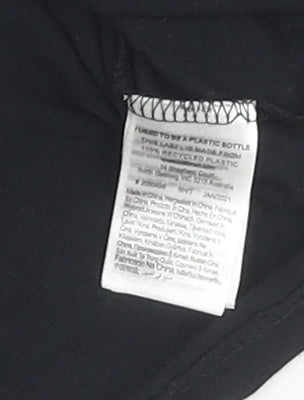 Cotton On Women's Black Polo Shirt M Casual