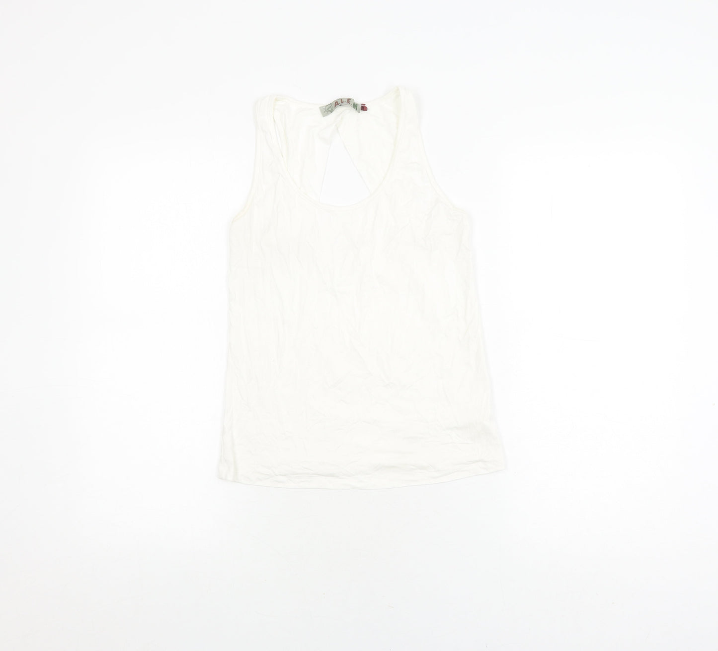 A.L.E Women’s White Tank Top, Size M, Casual Essential