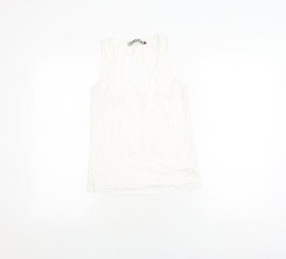 A.L.E Women’s White Tank Top, Size M, Casual Essential