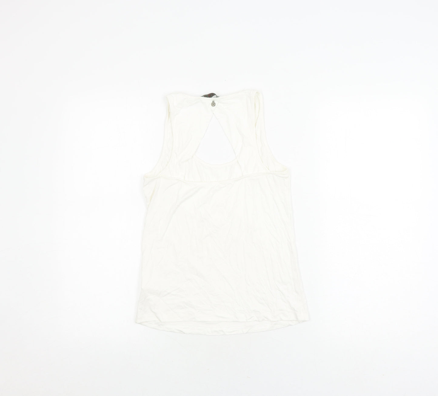 A.L.E Women’s White Tank Top, Size M, Casual Essential