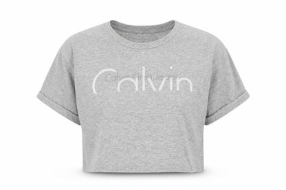 Womens UK Size M Calvin Klein Jeans Grey  T-Shirt