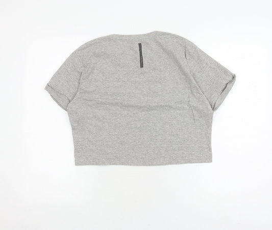 Womens UK Size M Calvin Klein Jeans Grey  T-Shirt