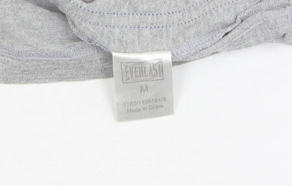 Mens UK Size M Everlast Grey  T-Shirt