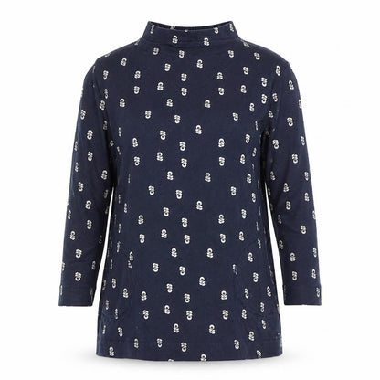 Womens UK Size 8 White Stuff Blue Tunic Jumper