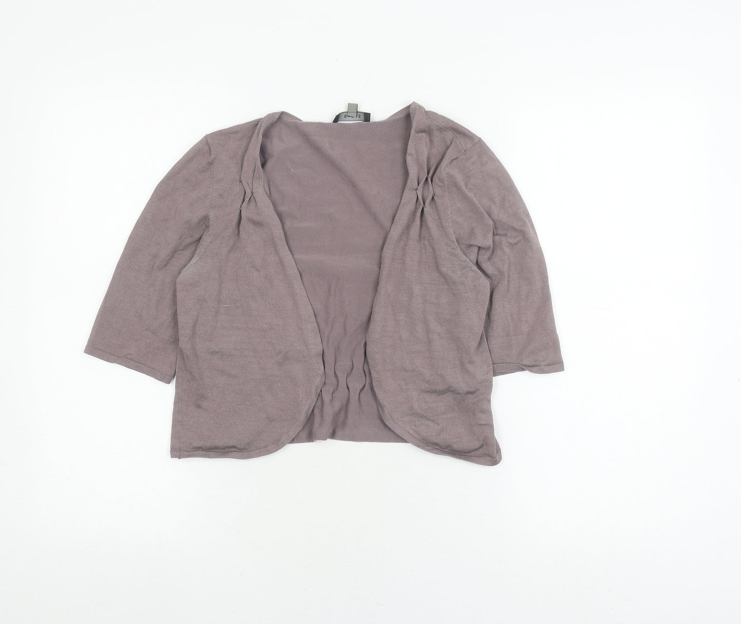 Womens UK Size 12 Coast Grey Cardigan Jumper