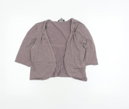 Womens UK Size 12 Coast Grey Cardigan Jumper