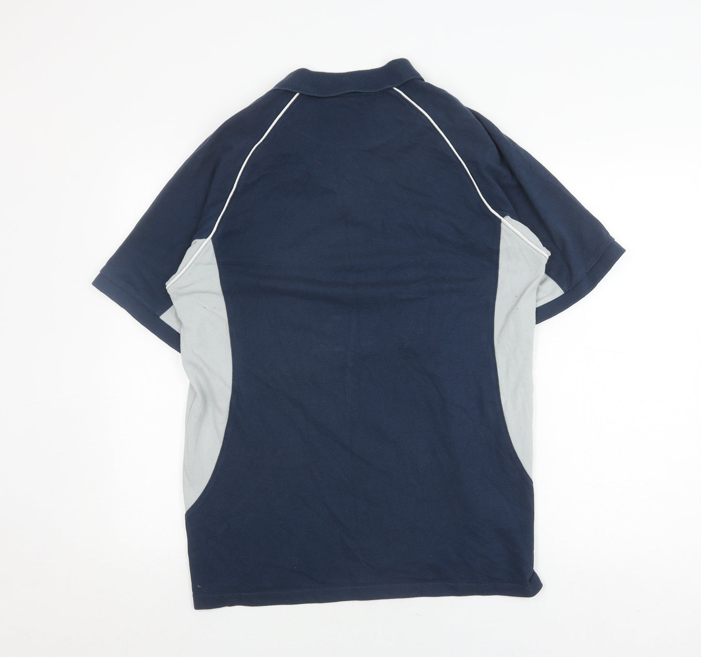 ICC Champions Trophy England & Wales 2017 Men’s Blue Polo Shirt XL