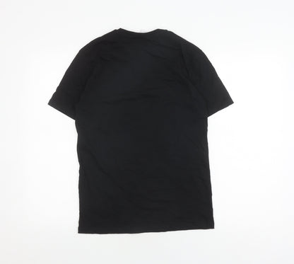 NASA Men's Black S Space Graphic Print T-Shirt