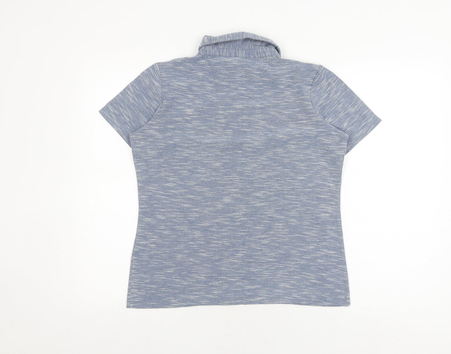 Cotton Traders Women's Blue Polo Shirt Size 12