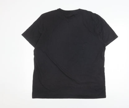 Lyle & Scott Men's Black XL Crew Neck T-Shirt