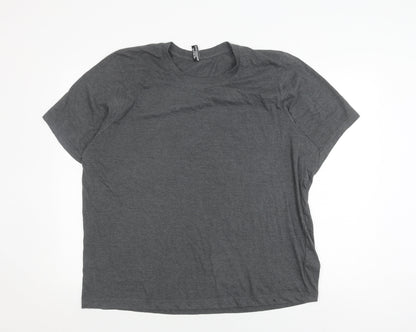 Mens UK Size 2XL Donnay Grey  T-Shirt