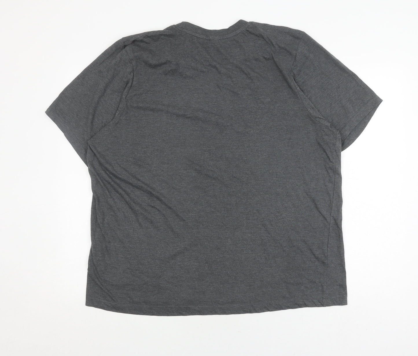 Mens UK Size 2XL Donnay Grey  T-Shirt