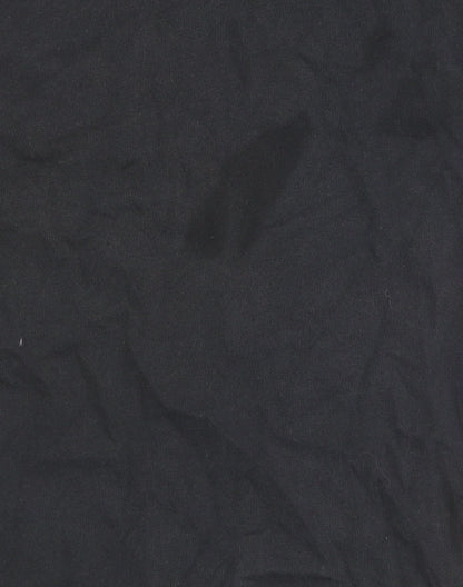 Nike Men's Black Cotton Logo T-Shirt M Casual