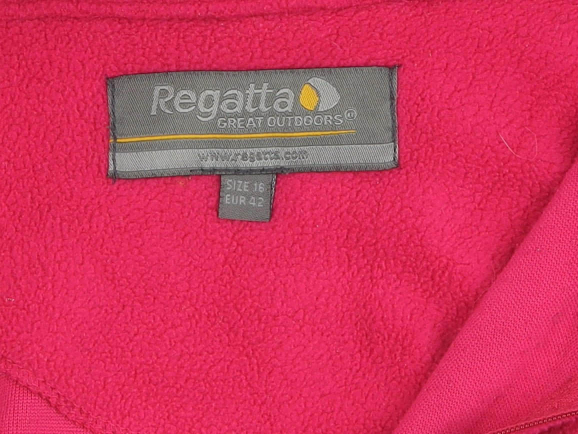 Regatta Women’s Pink Fleece Pullover Sweatshirt 16