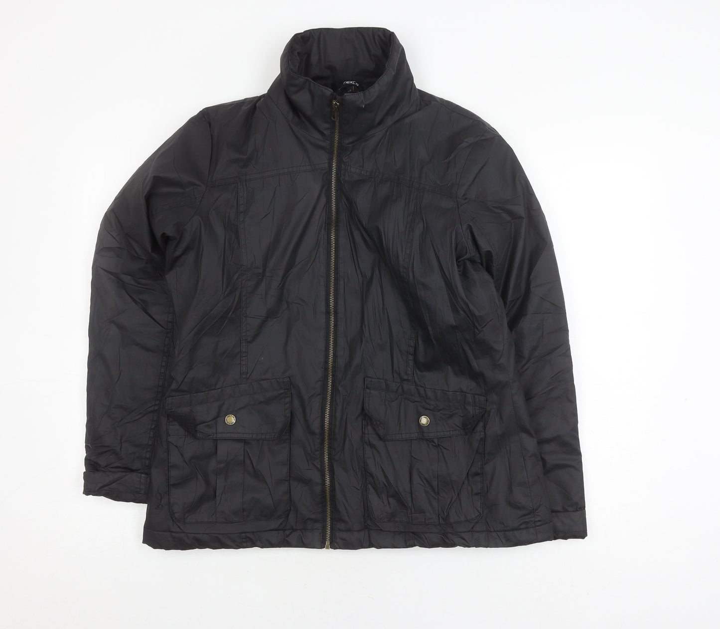 Womens UK Size 14 NEXT Black Puffer Jacket
