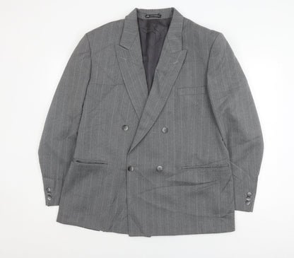 Mens UK Size 44 Chatsworth Grey Double-Breasted