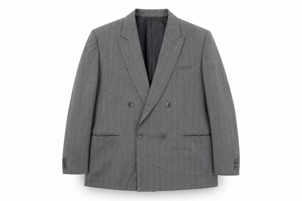 Mens UK Size 44 Chatsworth Grey Double-Breasted